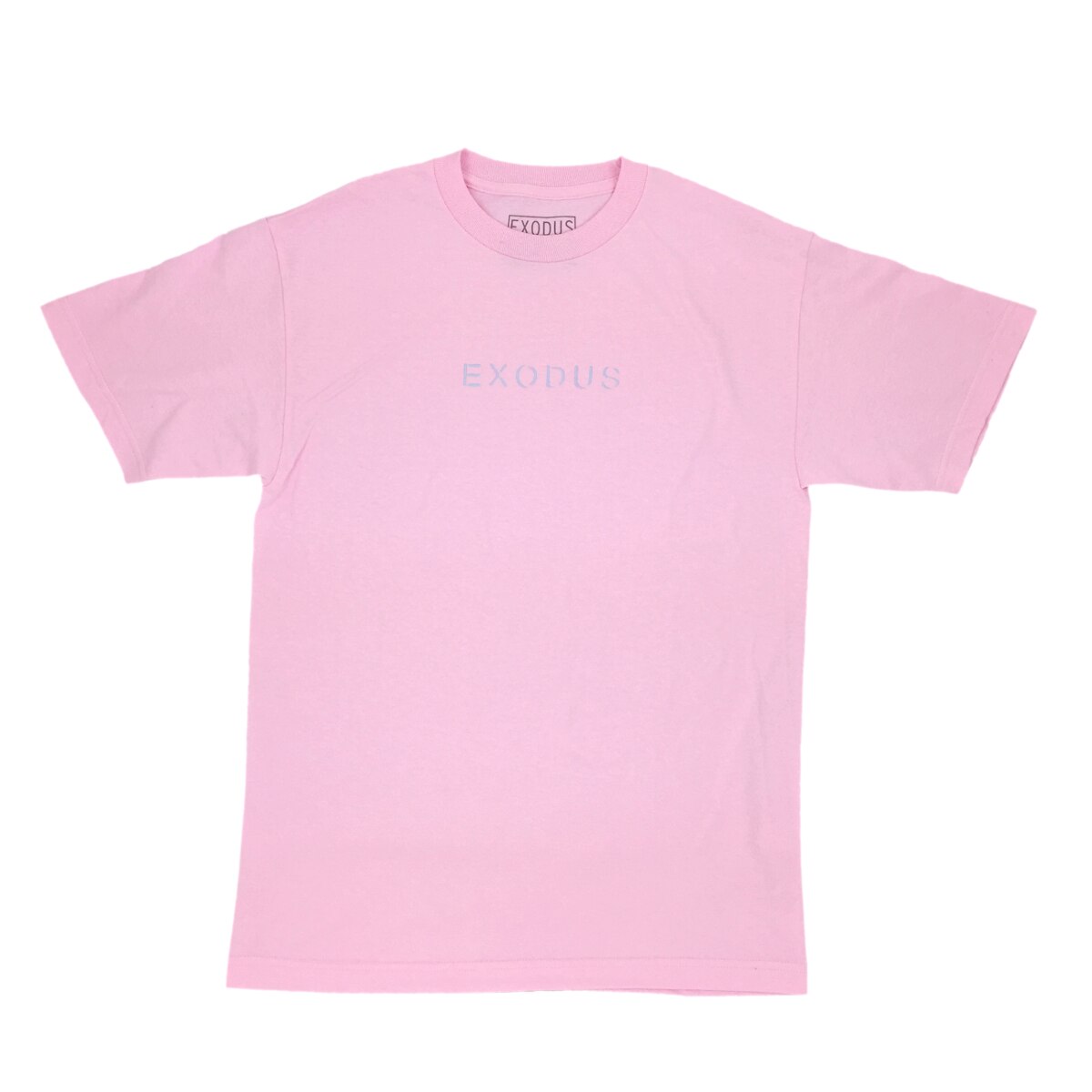 Exodus Offset Center Print Tee - Pink