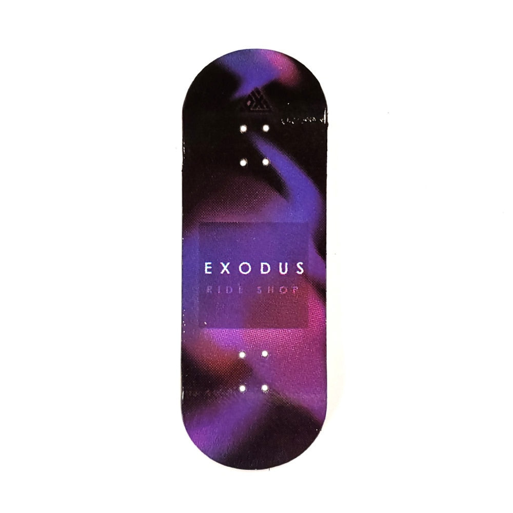 Exodus Liquify Fingerboard Deck - Black