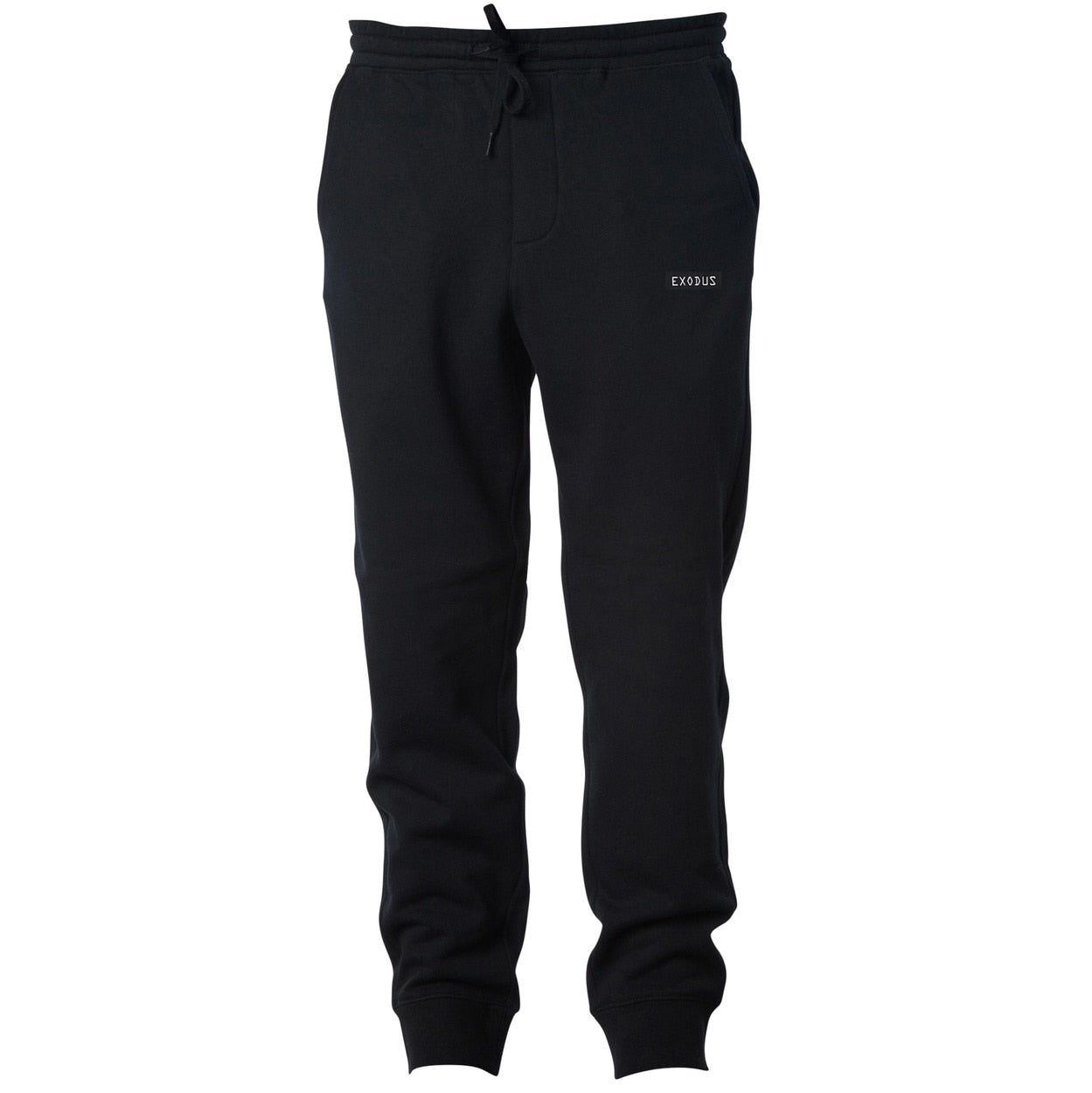 Exodus Optical Embroidered Sweatpants - Black