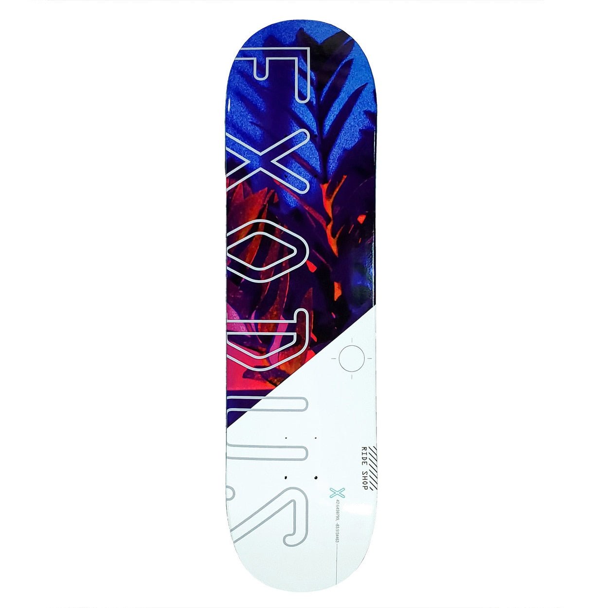 Exodus Optical Plants Skateboard Deck