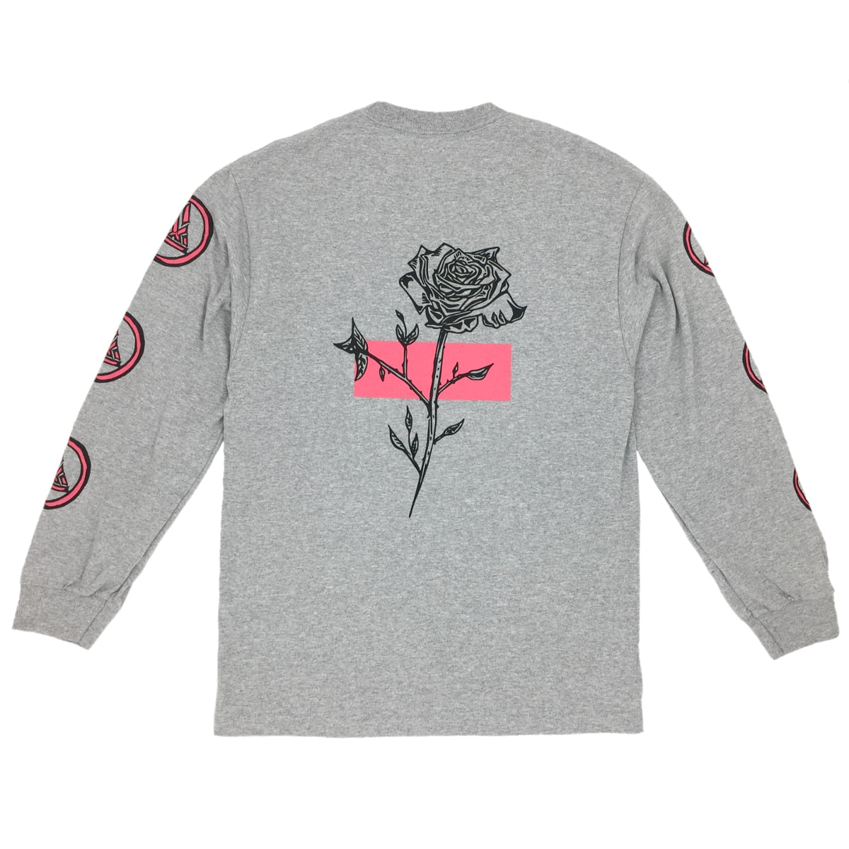 Exodus Rose Anoixi Long Sleeve Tee - Heather Grey