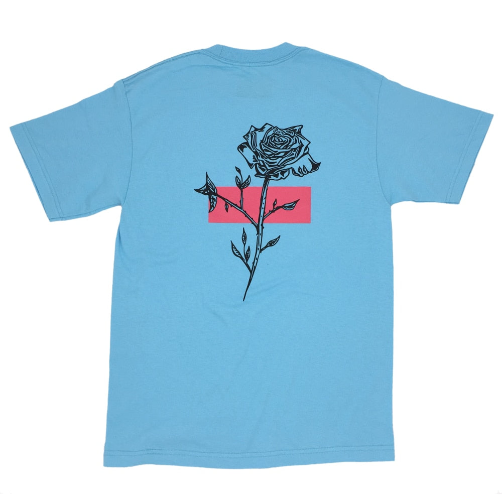 Exodus Rose Anoixi Tee - Pacific Blue