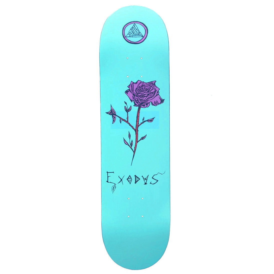 Exodus Anoixi Rose Full Skateboard Deck - Mint