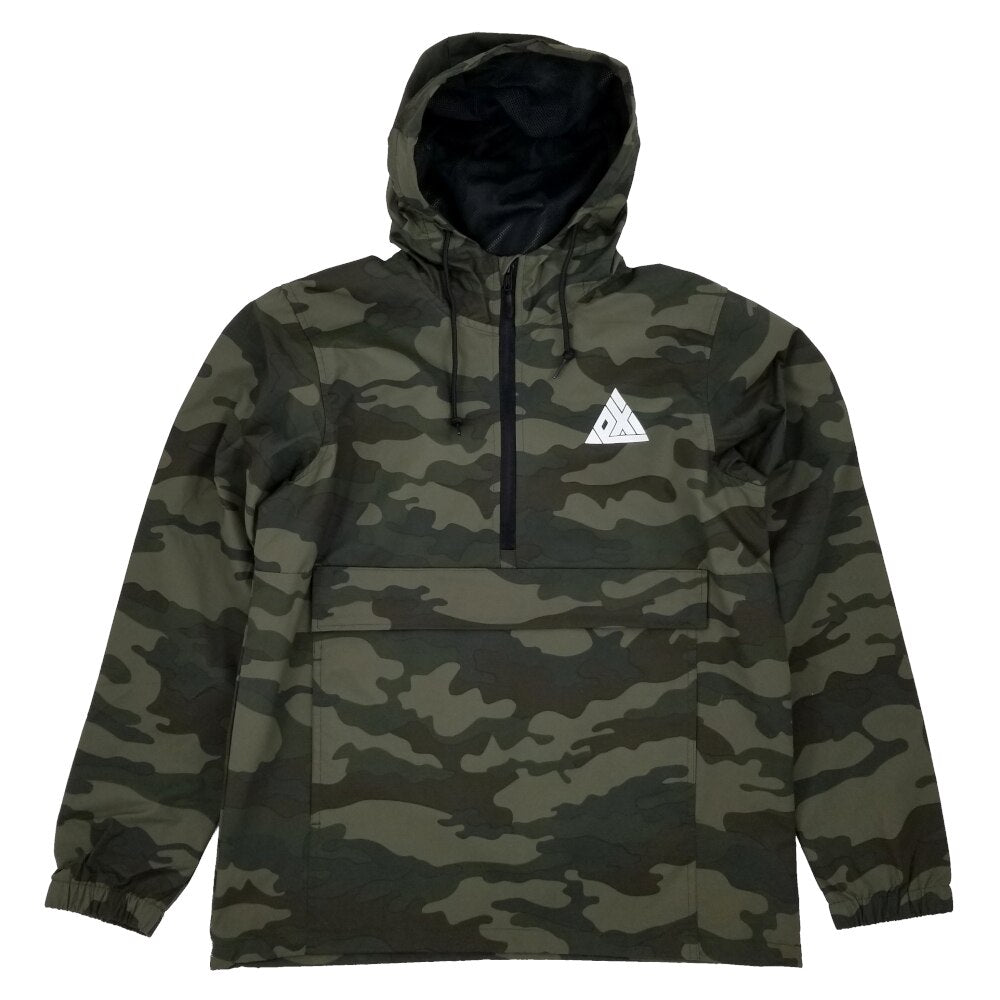 Exodus T1 Logo Anorak Jacket - Camo/White