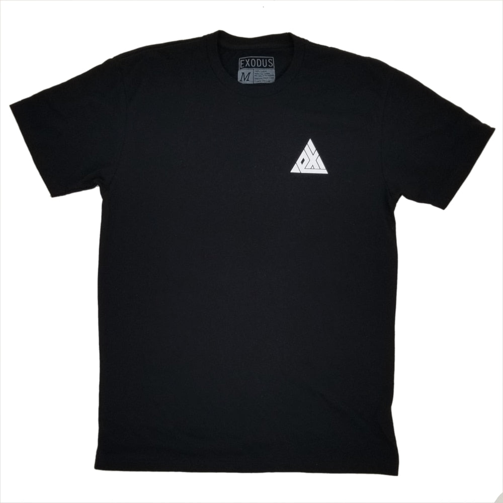 Exodus T1 Logo Premium Tee - Black/White