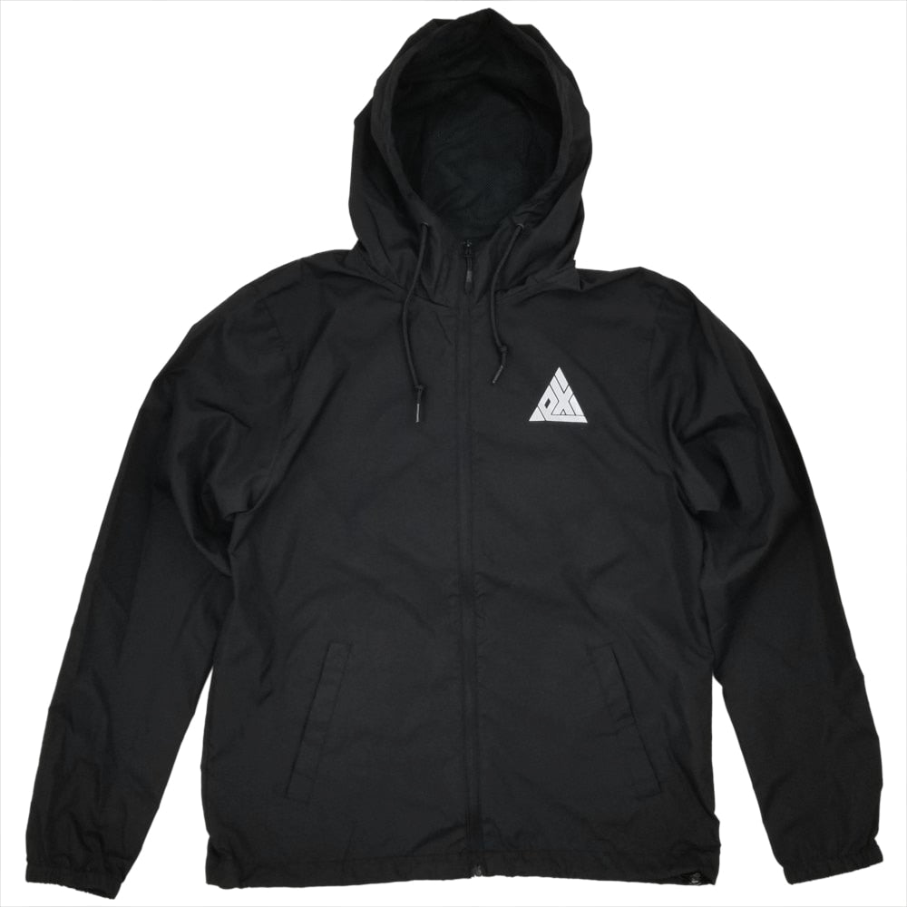 Exodus T1 Logo Windbreaker Jacket - Black/White