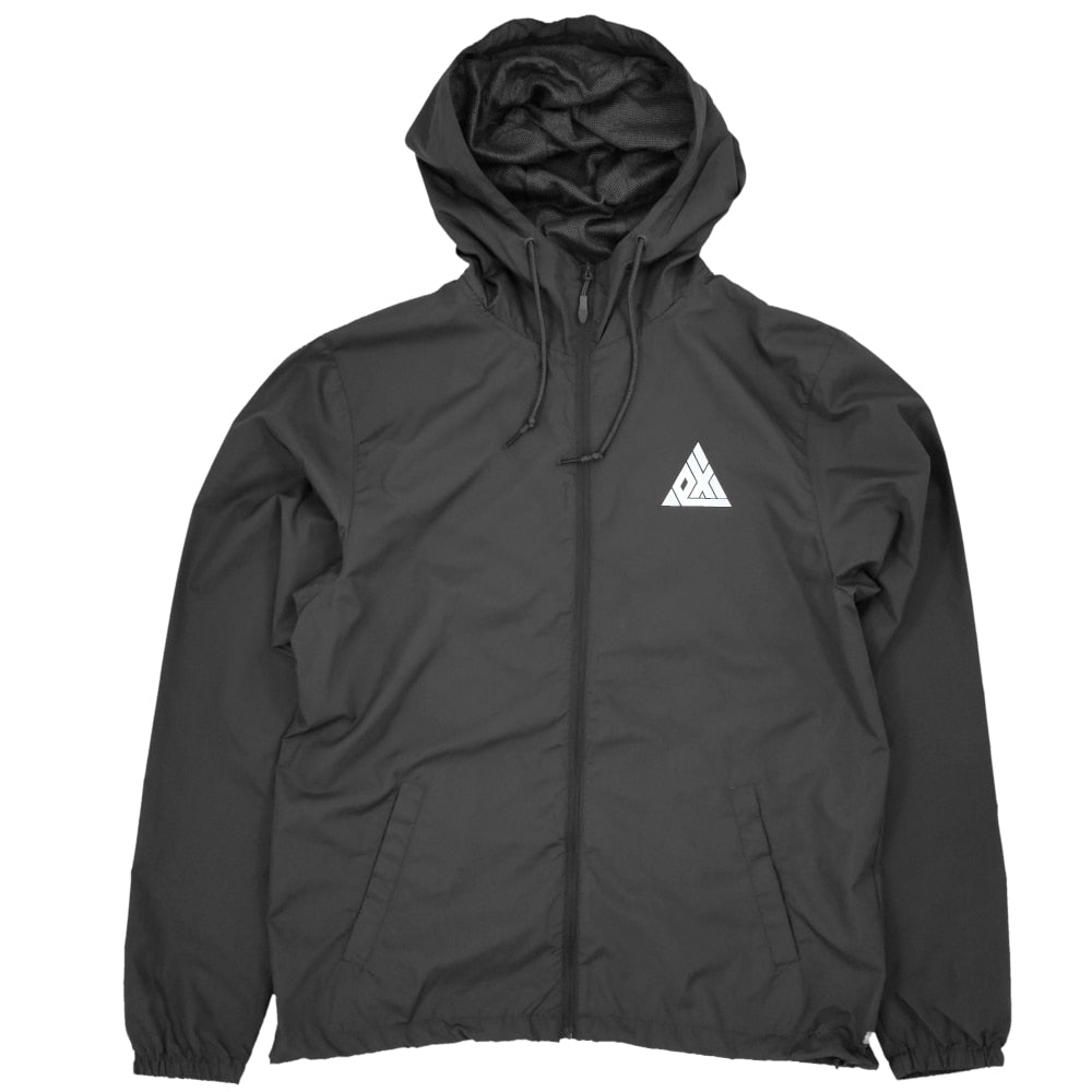 Exodus T1 Logo Windbreaker Jacket - Graphite/White