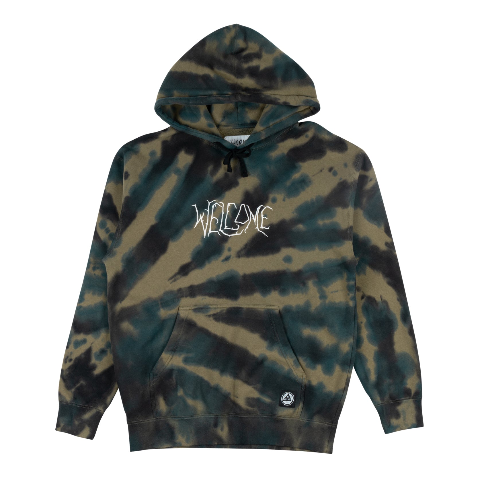 Exner Kelp Tie-Dyed Welcome Skateboards Hoodie