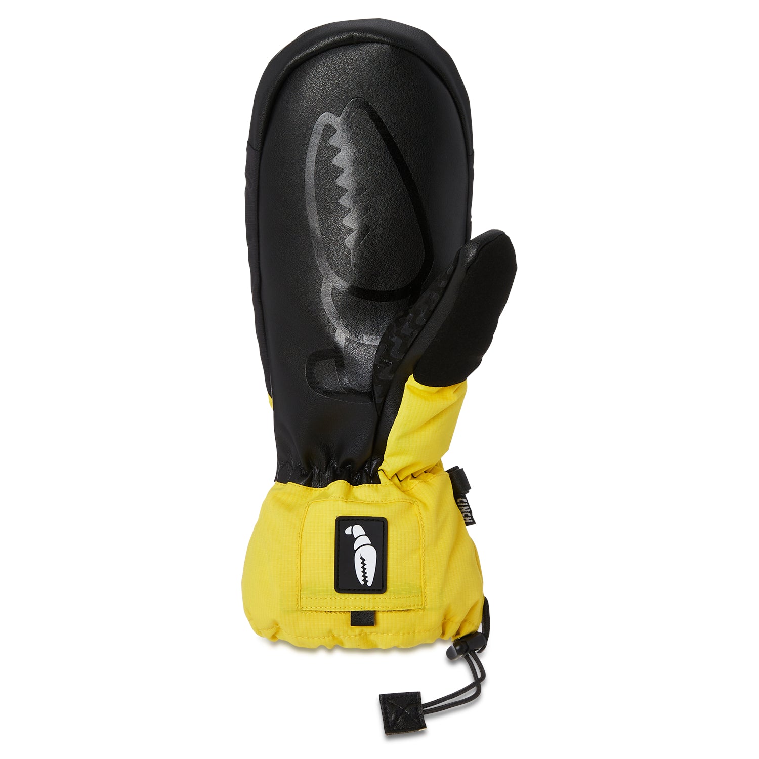 Mellow Yellow Crab Grab Cinch Snowboard Mitts
