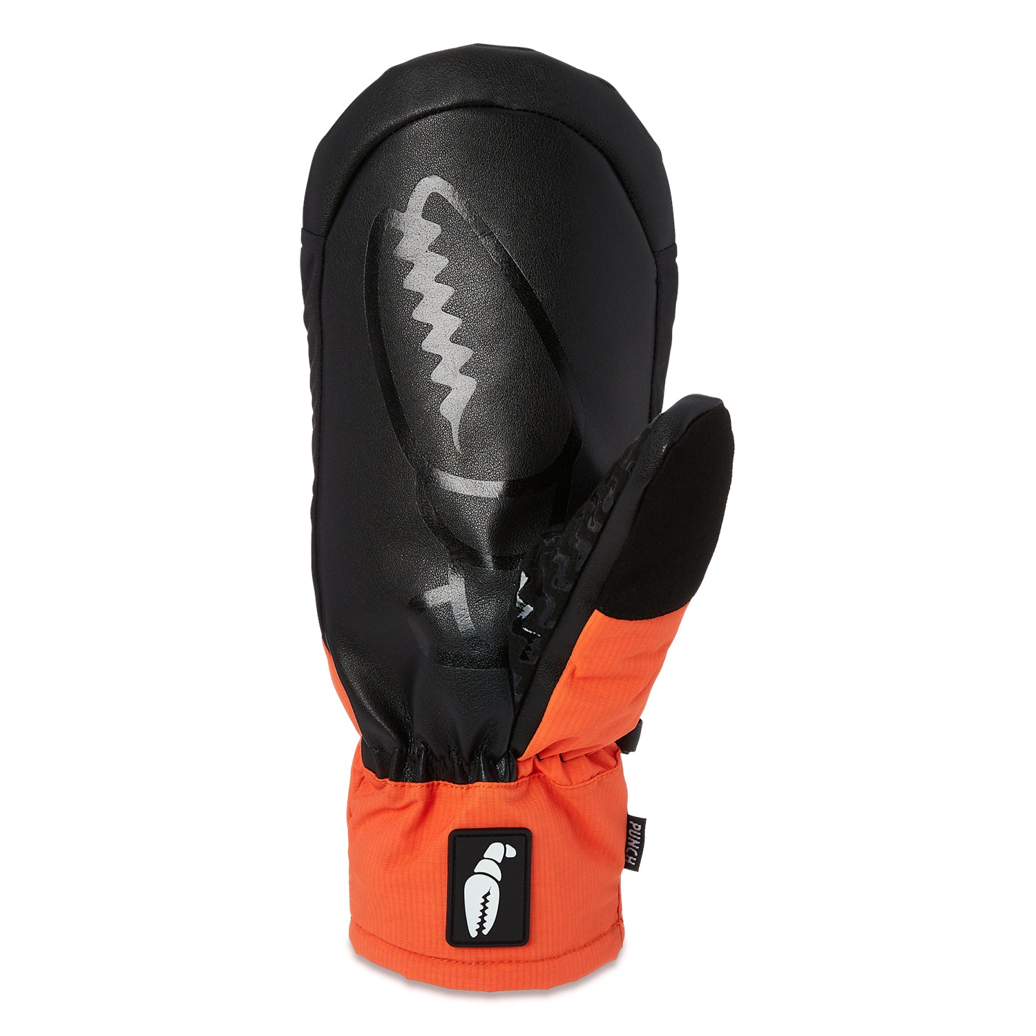 Orange Juice Crab Grab Punch Snowboard Mitts