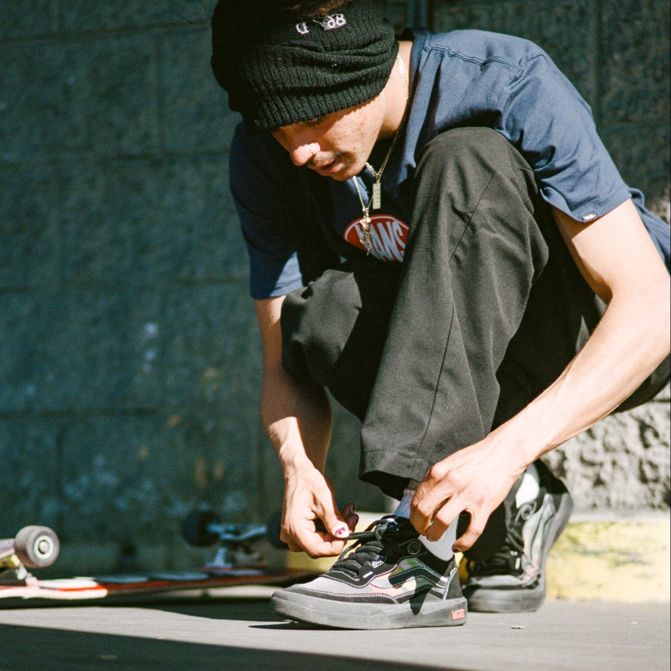 Tyson Peterson in the New Vans Wayvee