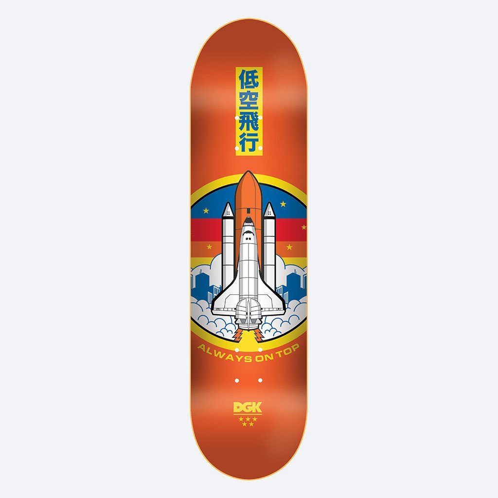 Orange Blast Off DGK Skateboard Deck