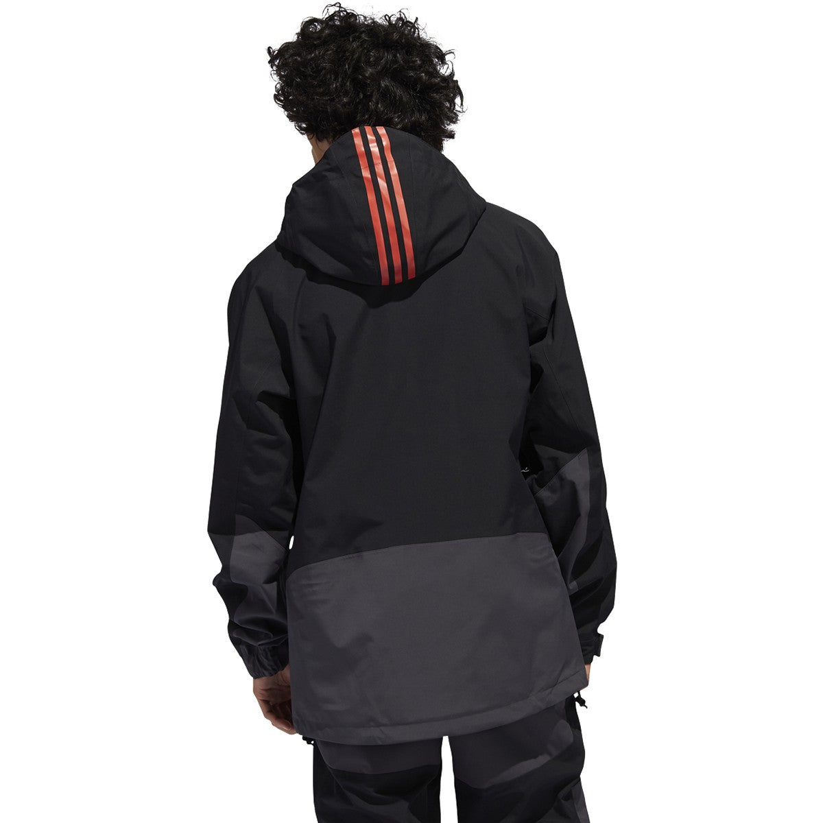 Black 3-Layer 20K Adidas Snowboarding Jacket Back