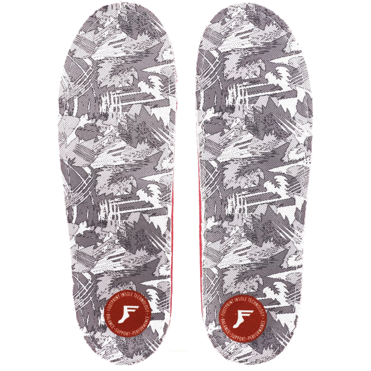 FP PU Gamechangers Lite White Camo Insoles