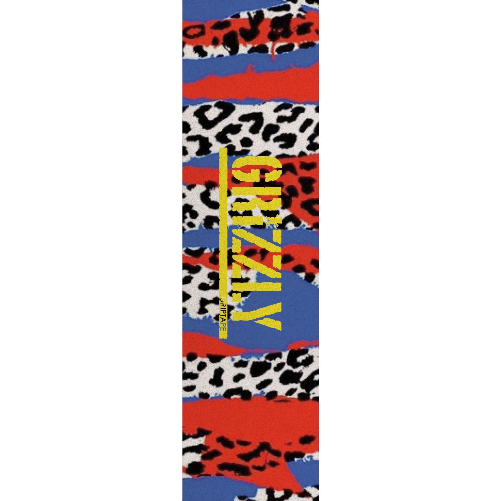Animal Panel Stamp Grizzly Skateboard Griptape