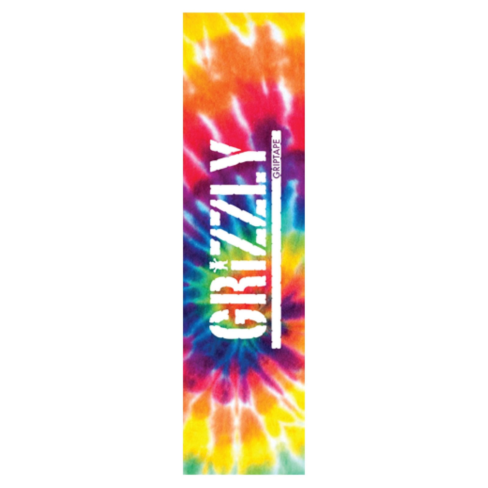 Classic Tie-Dye Grizzly Skateboard Grip Tape