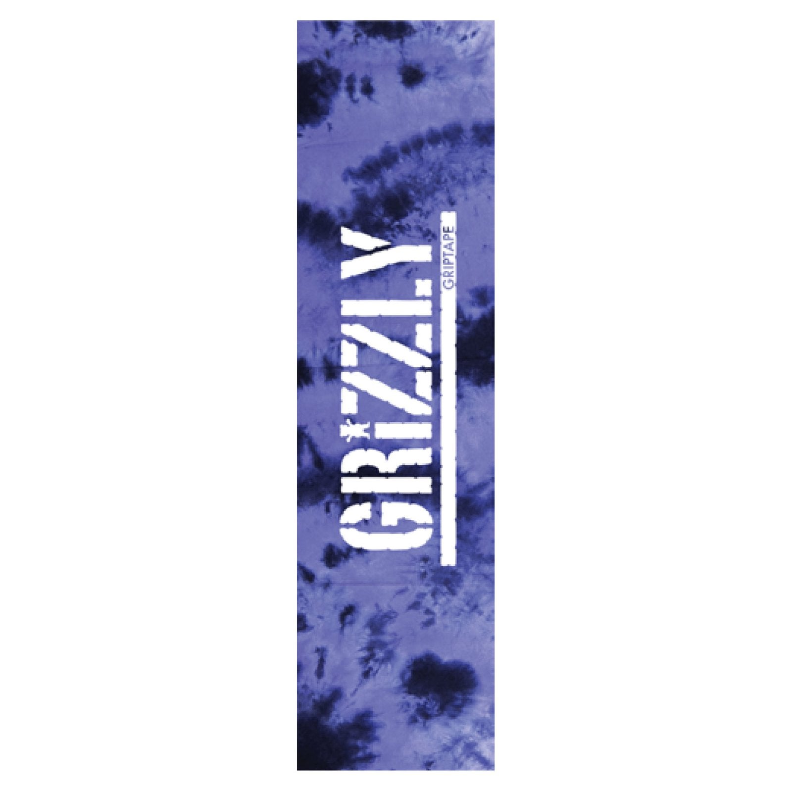 Purple Tie-Dye Grizzly Skateboard Grip Tape