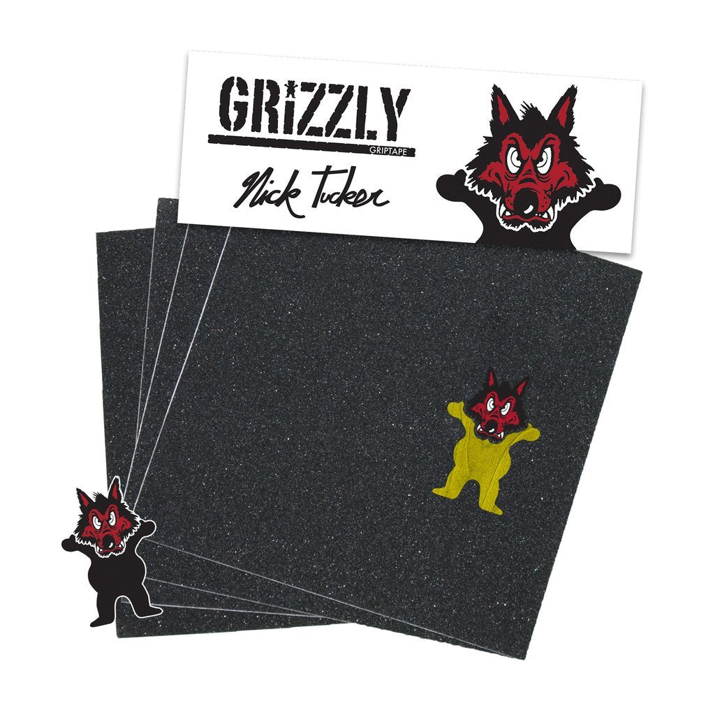 Grizzly Nick Tucker Wolfpack Griptape