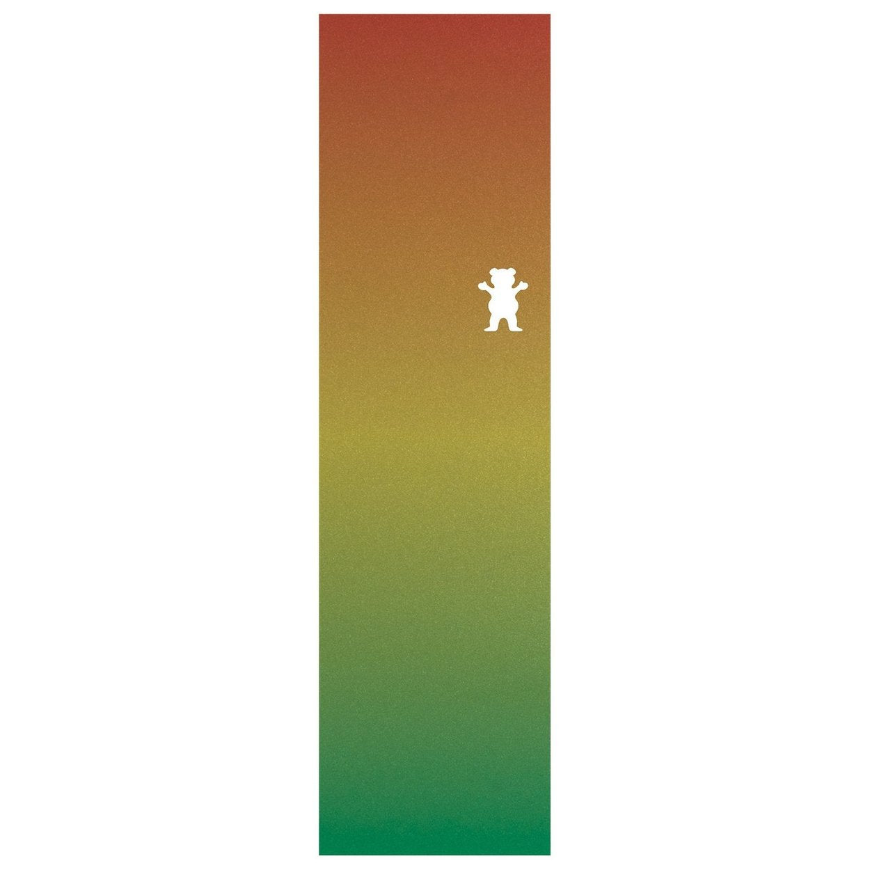 Grizzly Blazing Trails Rasta Cutout Skateboard Griptape