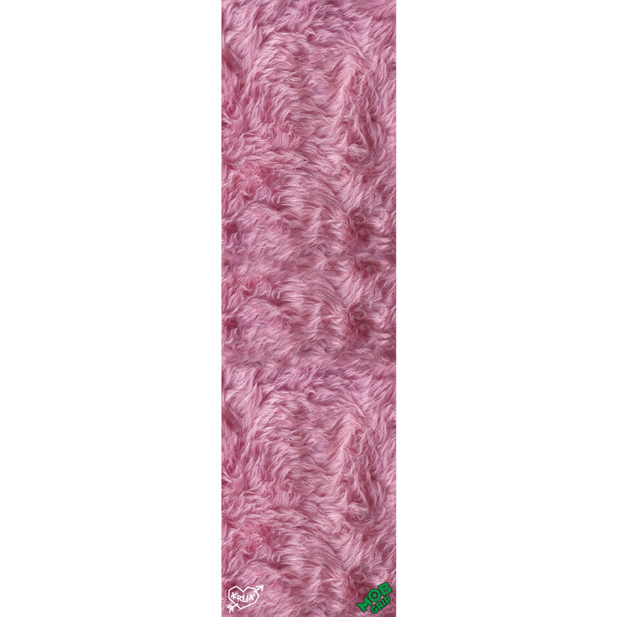 Pink Fur Krux Mob Skateboard Grip Tape