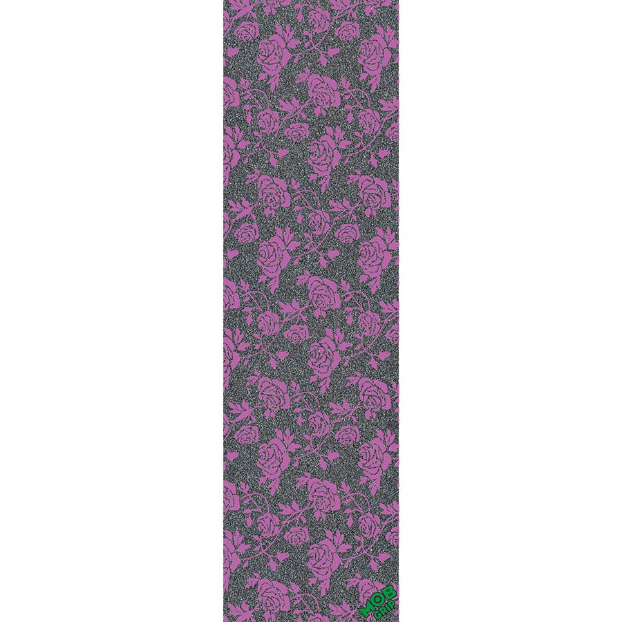 Mob x Krux Purple Roses Skateboard Griptape