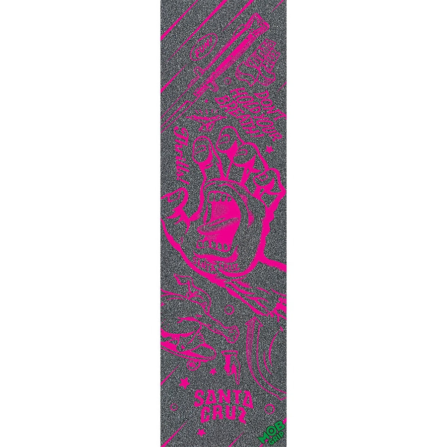 Mob Santa Cruz Flash Hand Skateboard Grip Tape