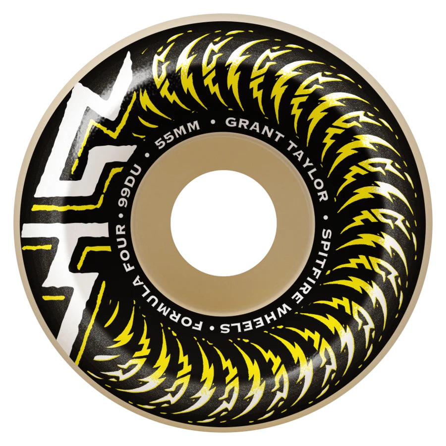 Grant Taylor Pro OG Classic F4 99D Spitfire Skateboard Wheels