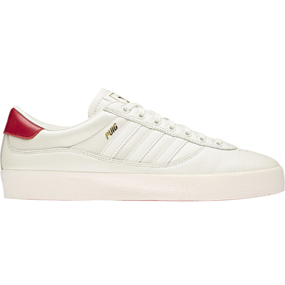 Cream White Puig Indoor Adidas Skateboard Shoe