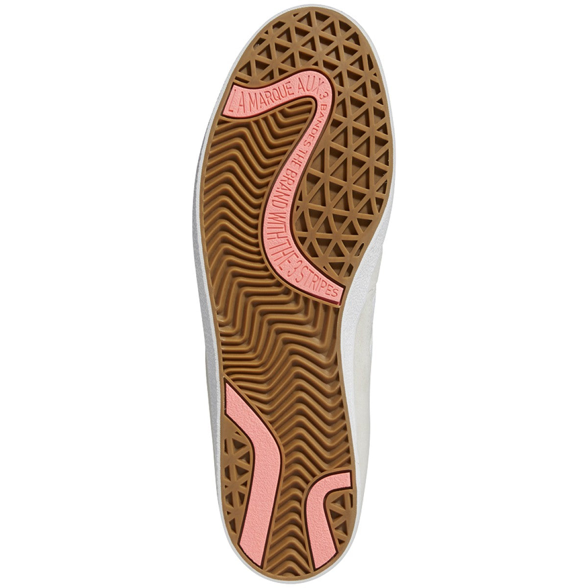 White Puig Indoor Adidas Skate Shoe Bottom