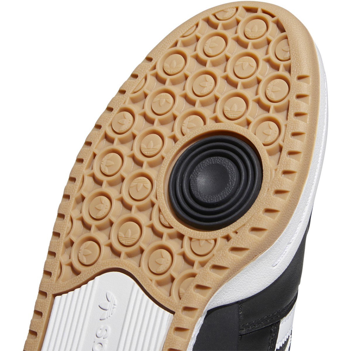 Core Black Forum 84 Low ADV Adidas Skate Shoe Detail