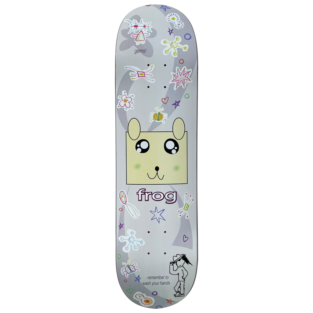 Germs! Frog Skateboard Deck