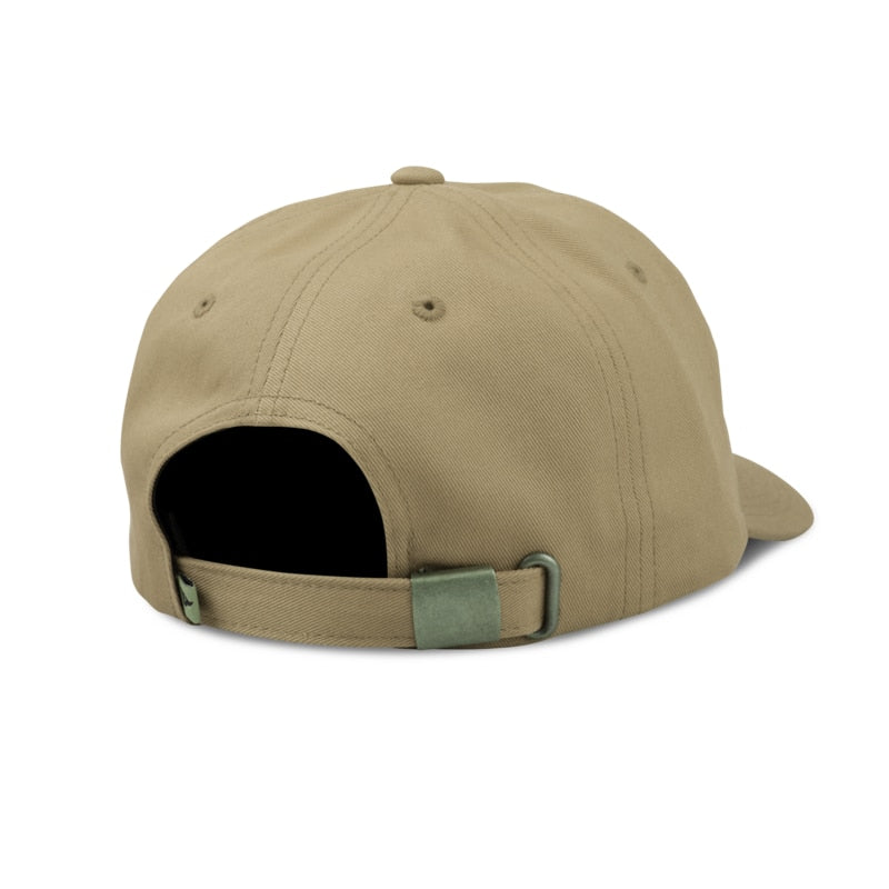 Primitive Pennant Knockout 6 Panel Dad Hat - Khaki