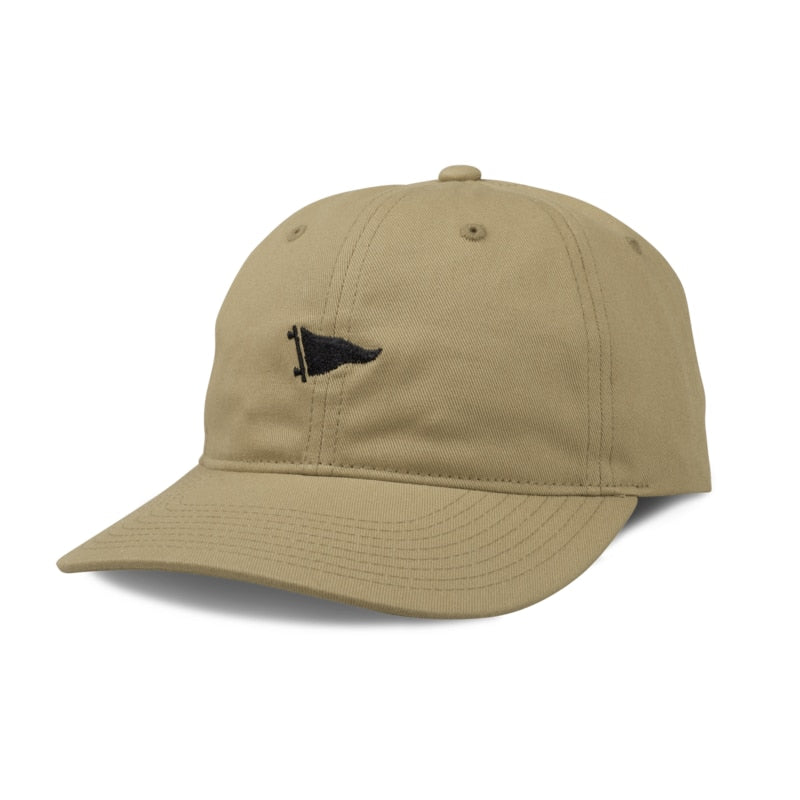 Primitive Pennant Knockout 6 Panel Dad Hat - Khaki