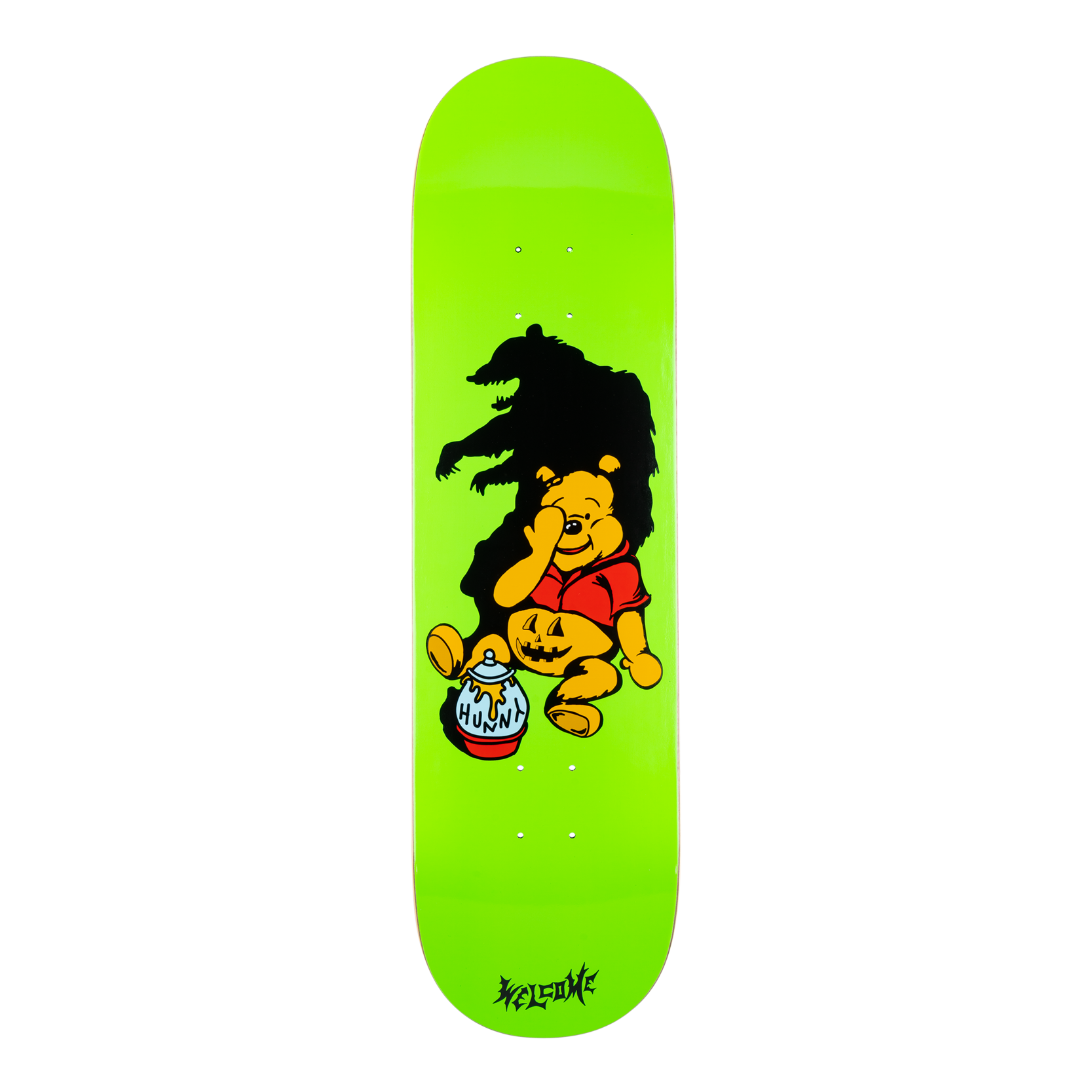 Hunny on Evil Twin 850 Welcome Skateboard Deck