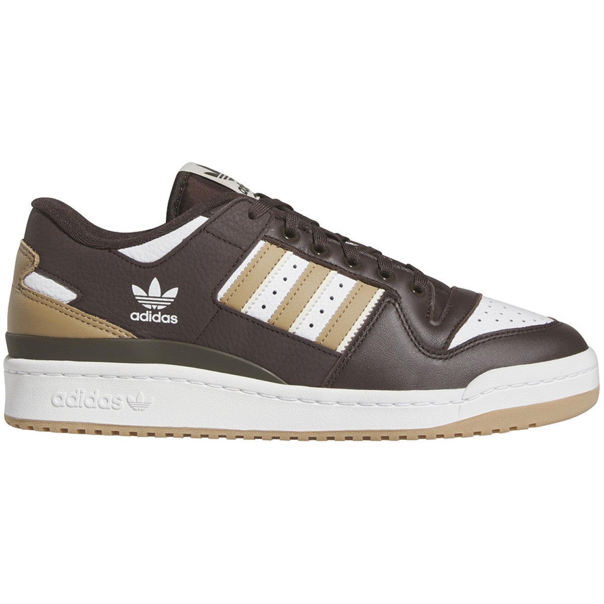 Dark Brown Forum 84 ADV Adidas Skateboarding Shoe