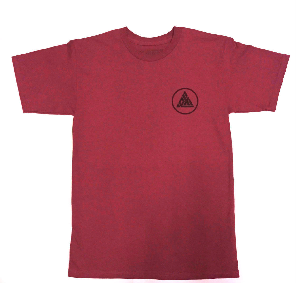 Exodus Circle Logo Tee - Cardinal Red