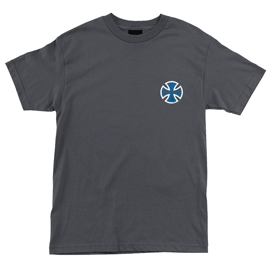 Independent 2 Color T/C Regular Tee - Charcoal Heather