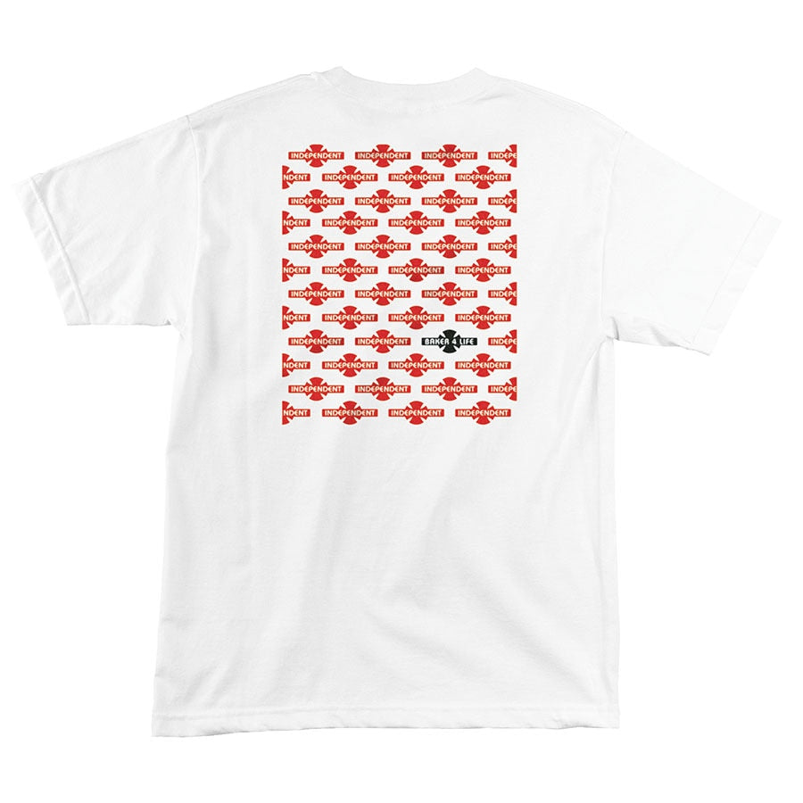 Independent Baker 4 Life Regular Tee - White