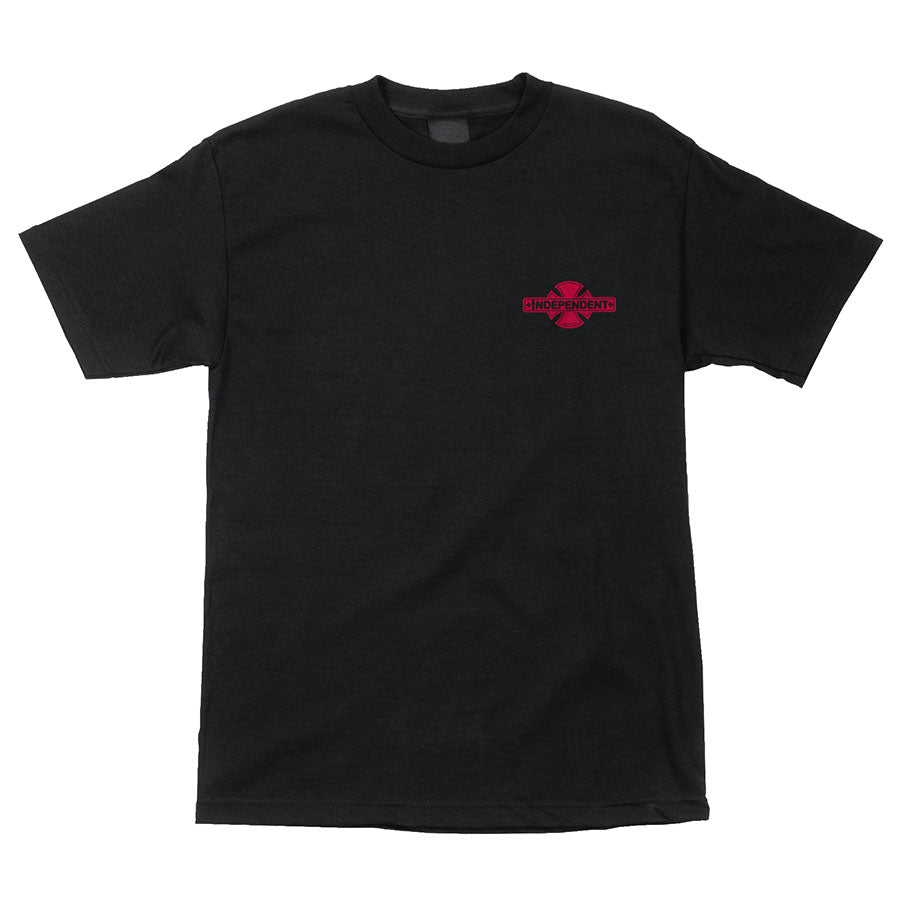 Black Cross Fill Independent Trucks T-Shirt