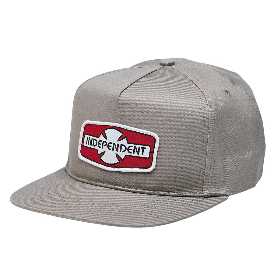 O.G.B.C Grey Rigid Mid Profile Independent Trucks Snapback Hat