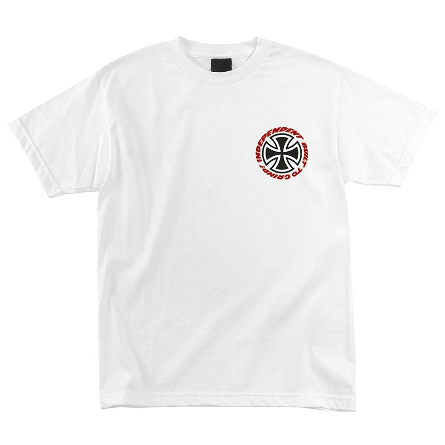 Independent Speed Kills Regular Tee - White