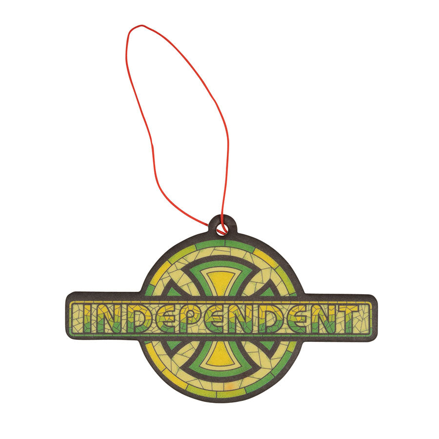 Vanilla Scented Stained Glass Independent Truck Co Air Freshener Back