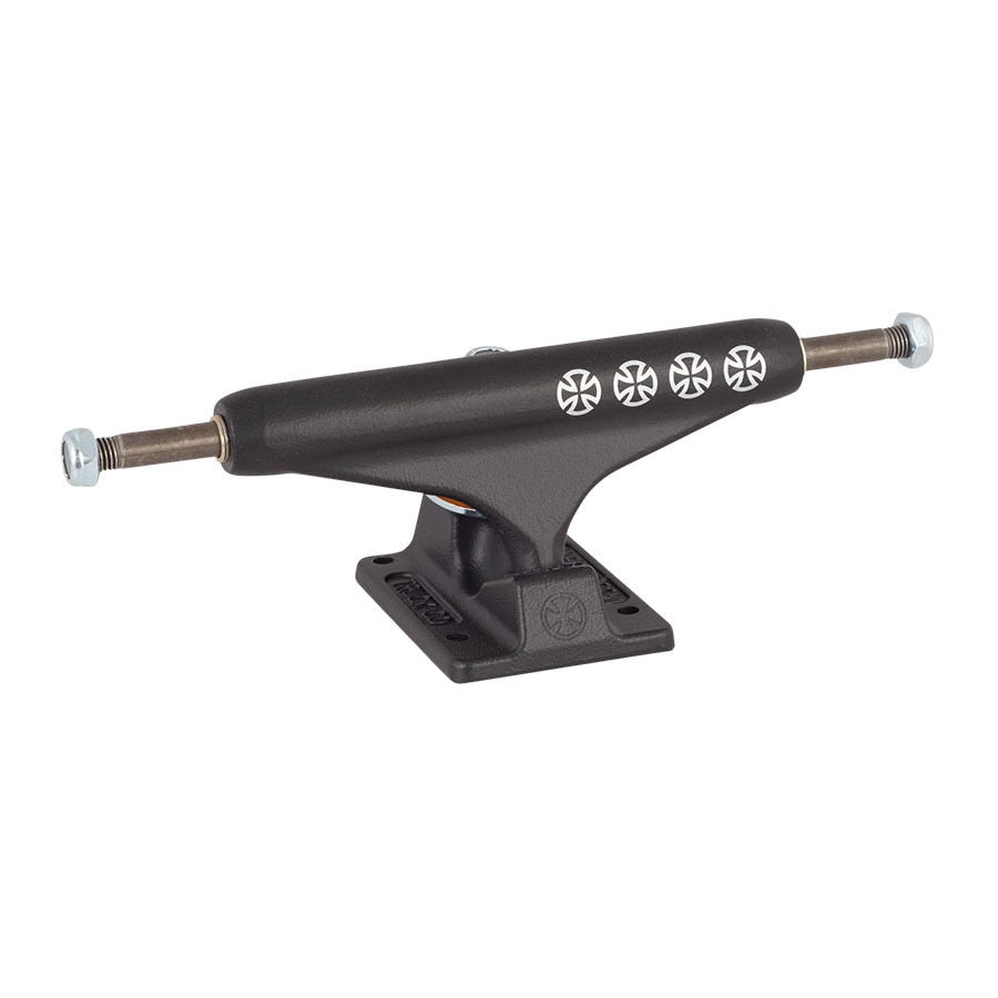 Independent Stage 11 Flat Black 4 Cross Standard Skateboard trucks