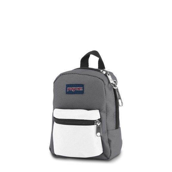 Jansport LIL Break Miniature Backpack - Shady Grey/White