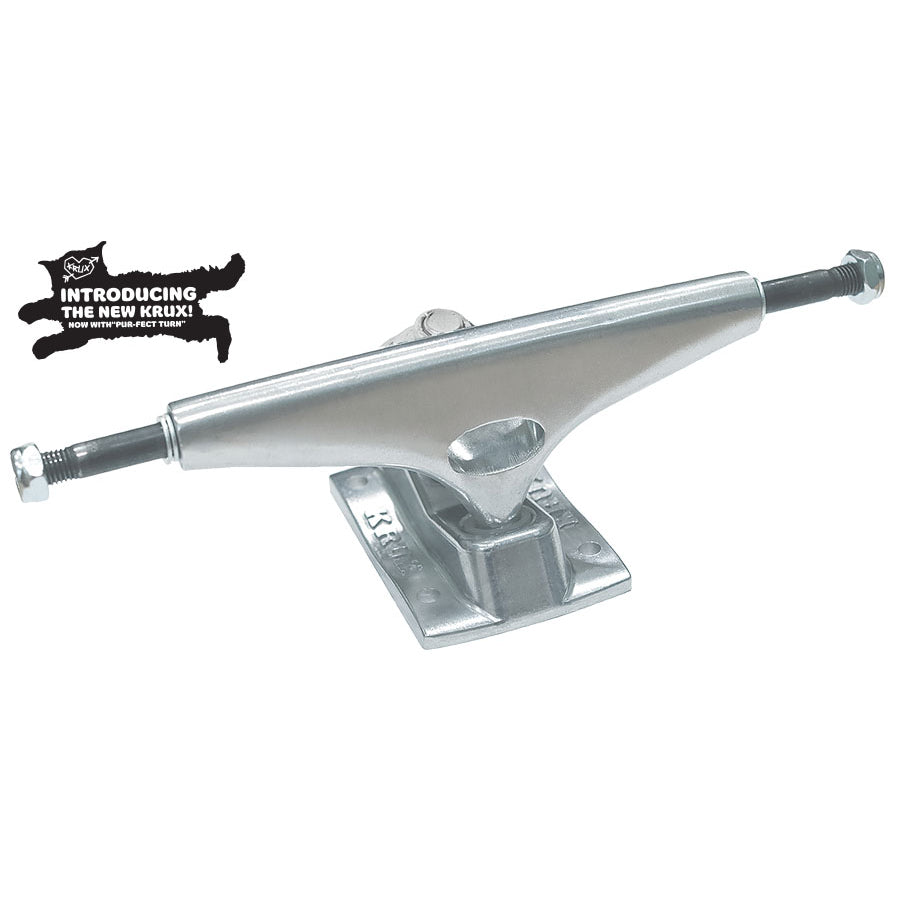 Polished Silver K5 Krux Skateboard Trucks