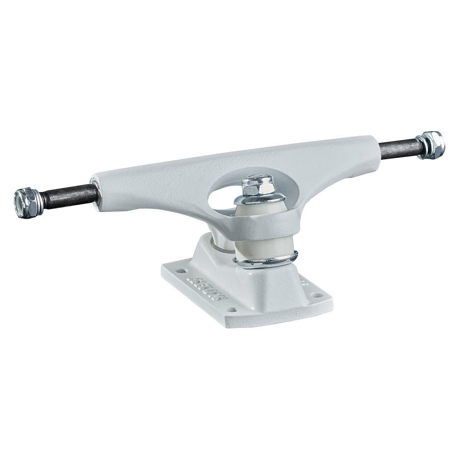 Matte White Krux Trucks Back