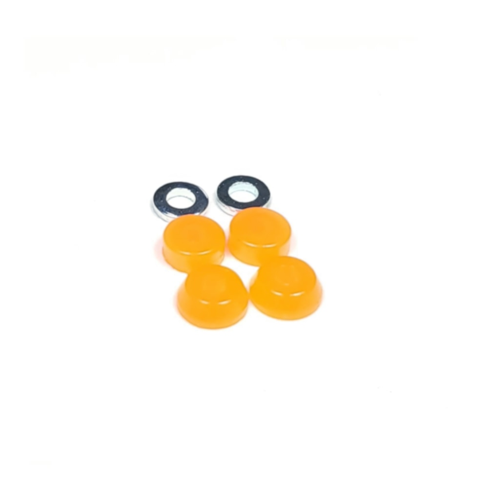 Level Up Beta Urethane Fingerboard Bushings - Fluorescent Orange