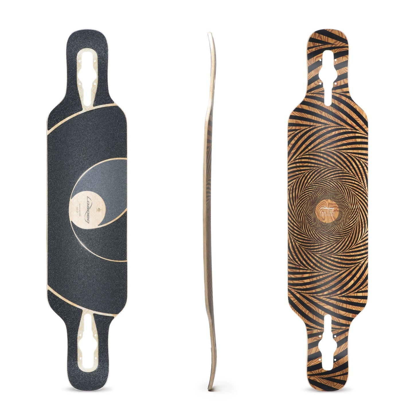 Flex 2 Tan Tien Loaded Longboard Deck