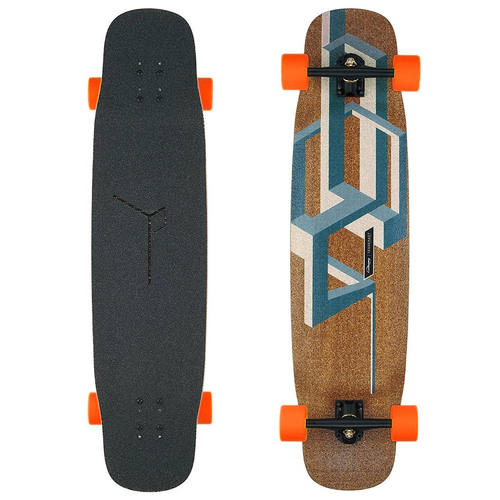 Loaded Basalt Tesseract Longboard Complete - Dark Blue