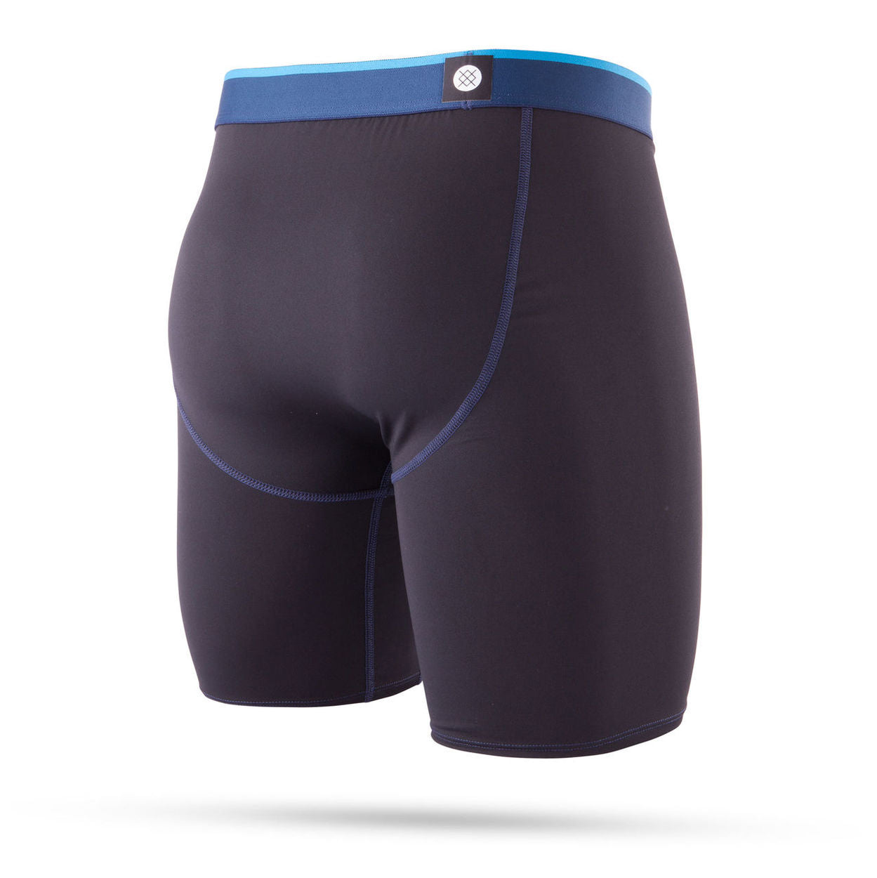 Stance Contrast Poly Blend Boxer Brief - Black